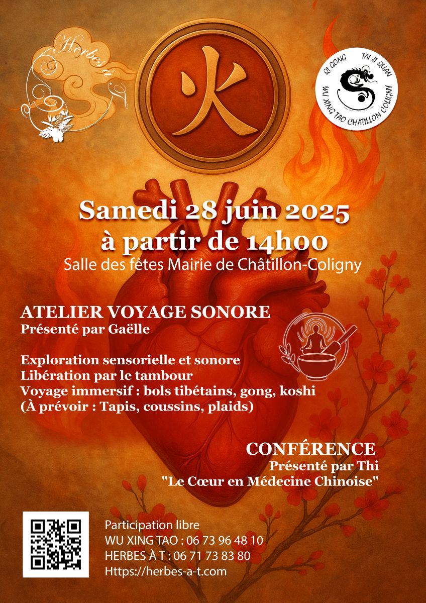 Conférence "Le coeur en Médecine chinoise